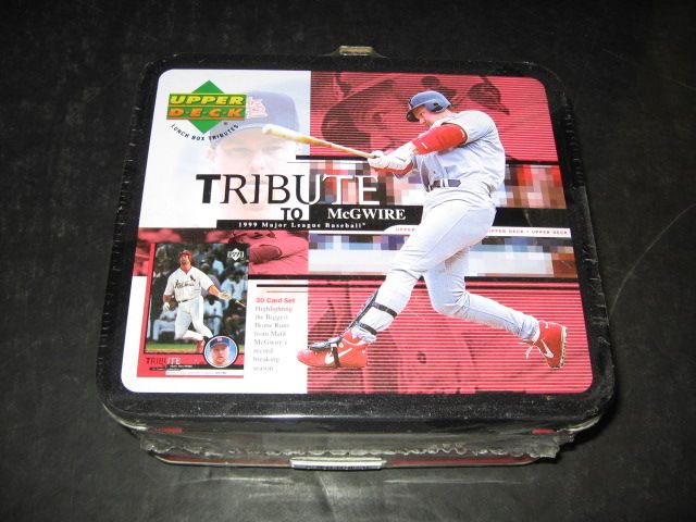 1999 Upper Deck Baseball McGwire Tribute Lunchbox Set