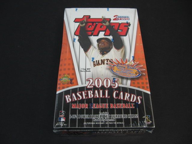 2005 Topps Baseball Series 2 Jumbo Box (HTA)