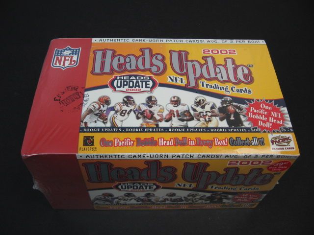 2002 Pacific Heads Update Football Box (Hobby)