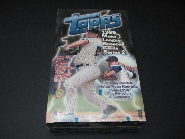 1999 Topps Baseball Series 2 Jumbo Box (HTA)