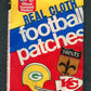 1973 Fleer Football Patches Unopened Wax Pack