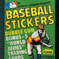 1980 Fleer Baseball Stickers Unopened Wax Pack