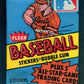 1981 Fleer Baseball Stickers Unopened Wax Pack
