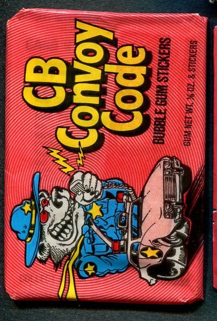 1978 Donruss CB Convoy Code Unopened Wax Pack