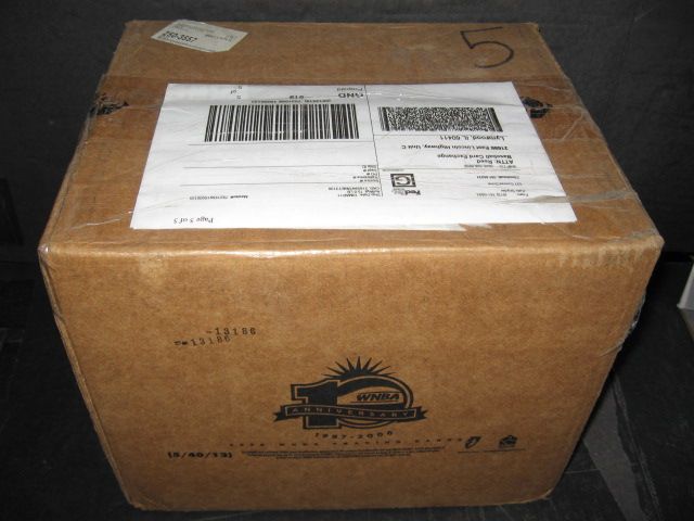2006 Rittenhouse WNBA Basketball Case (12 Box)