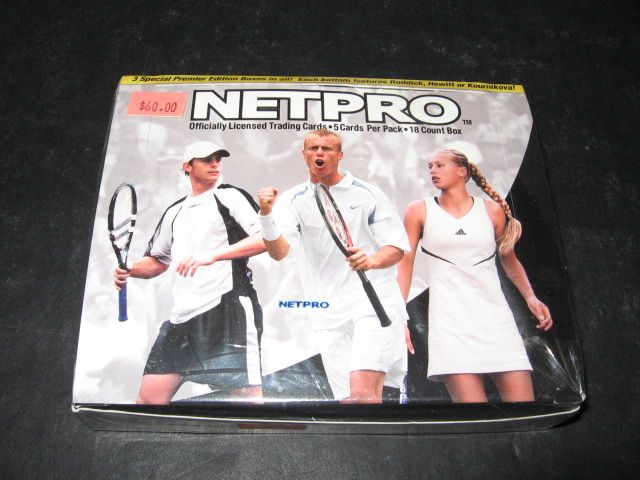 2003 NetPro Tennis Premiere Edition Box