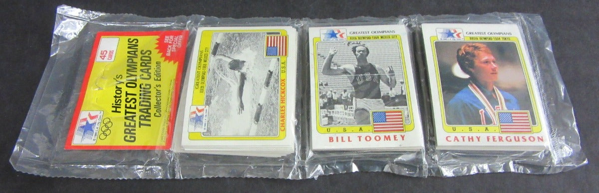 1983 Topps Greatest Olympians Unopened Rack Pack