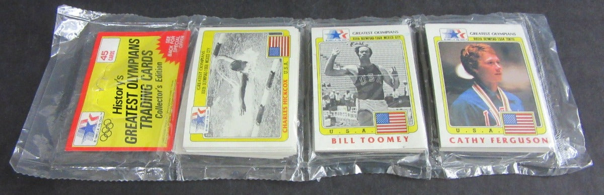 1983 Topps Greatest Olympians Unopened Rack Pack (Authenticate)