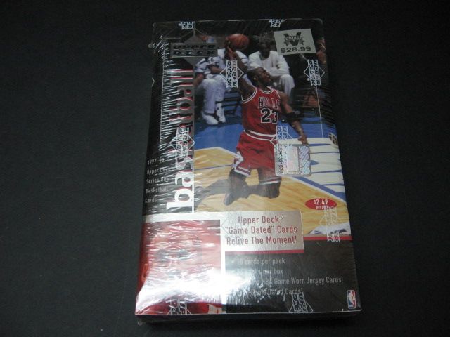 1997/98 Upper Deck Basketball Series 1 Box (Retail)