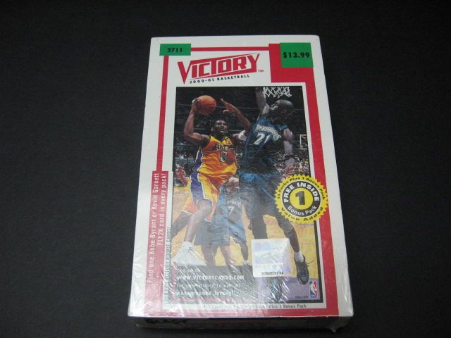 2000/01 Upper Deck Victory Basketball Blaster Box (15/12)