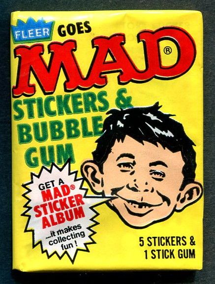 1983 Fleer MAD Magazine Unopened Wax Pack