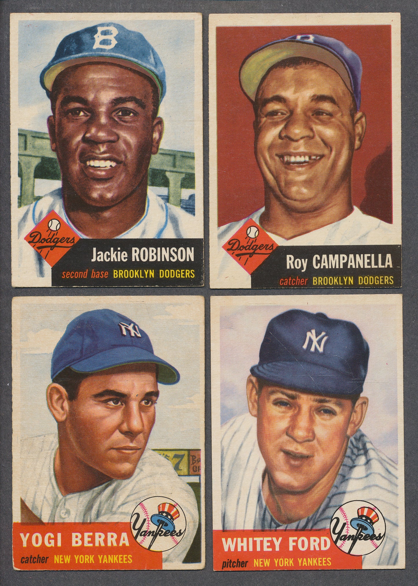 1953 Topps Baseball Partial Set VG