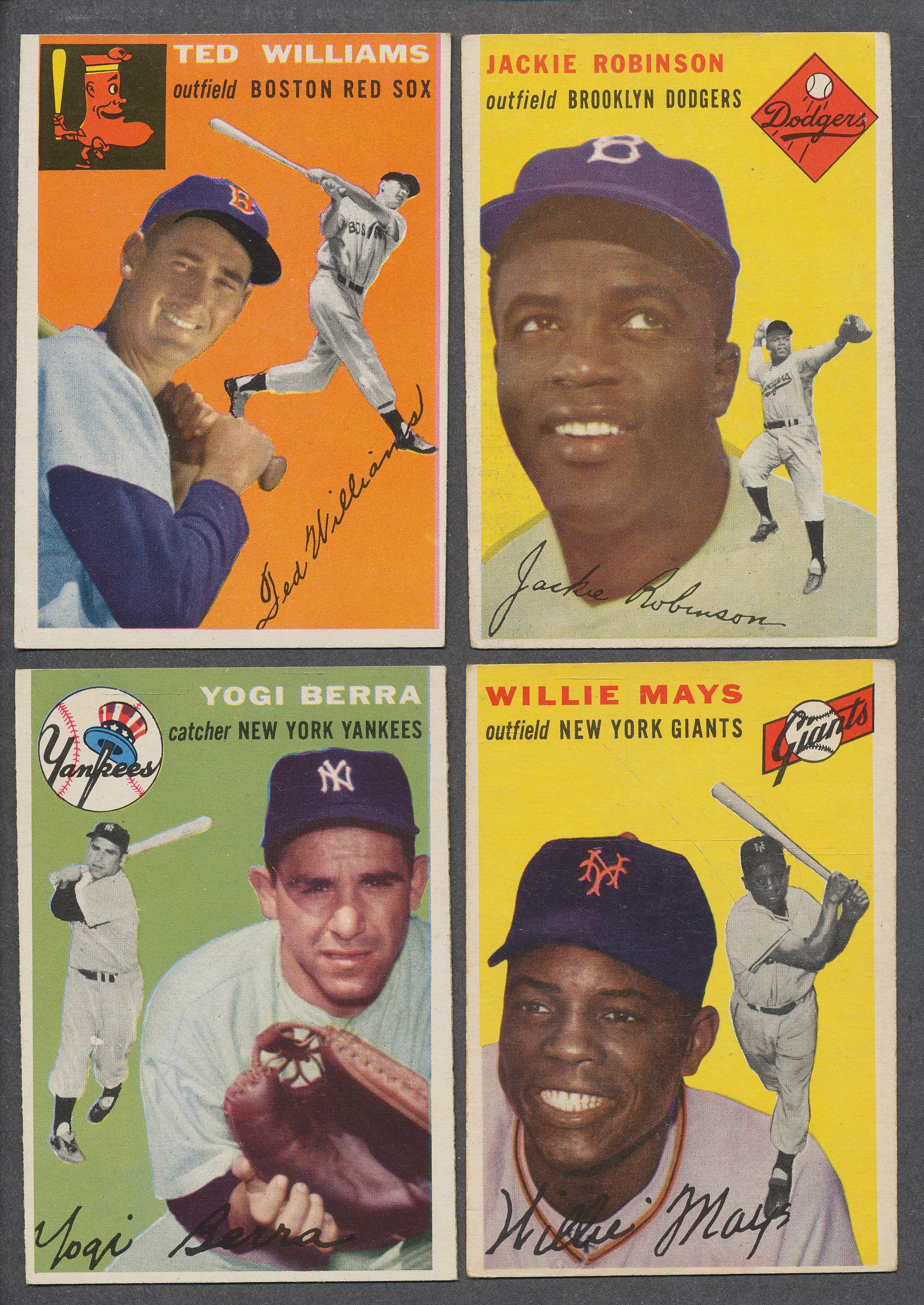 1954 Topps Baseball Partial Set VG VG/EX