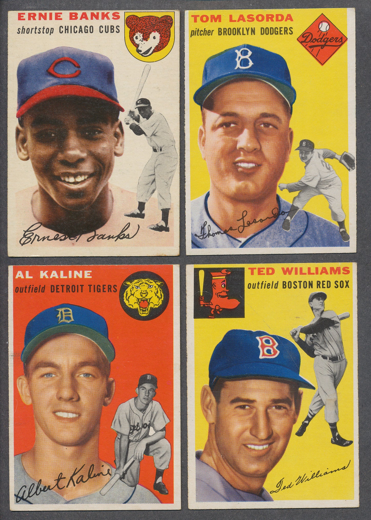1954 Topps Baseball Partial Set VG VG/EX