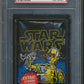 1977 Topps Star Wars Series 1 Unopened Wax Pack PSA 6