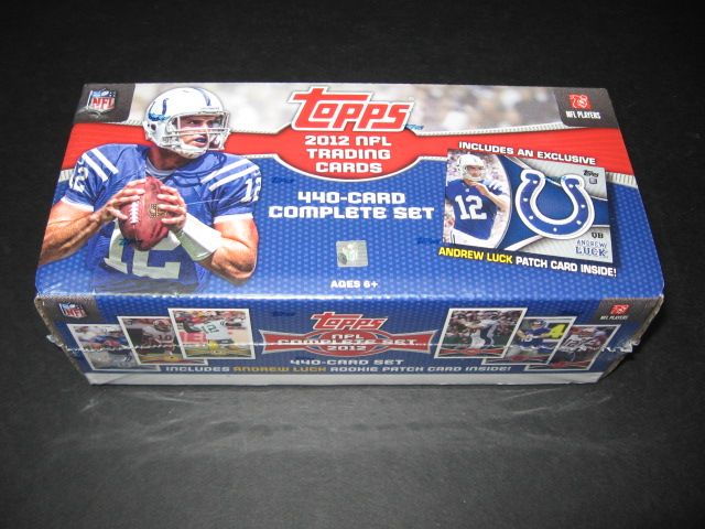 2012 Topps Football Factory Set (w/ Luck Patch)