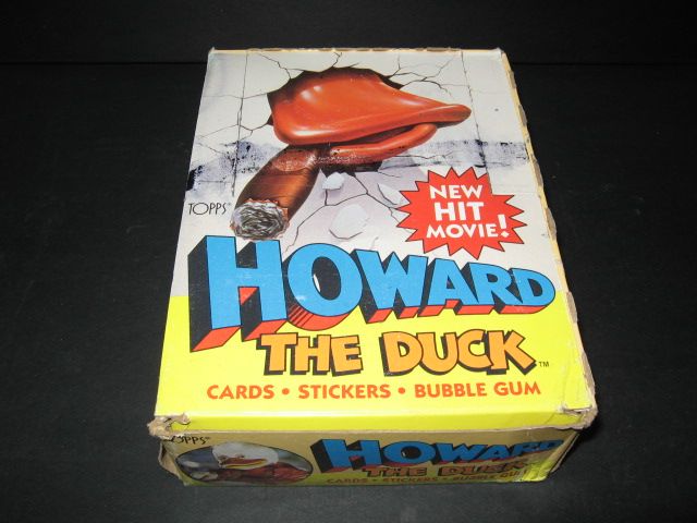 1986 Topps Howard the Duck Unopened Wax Box