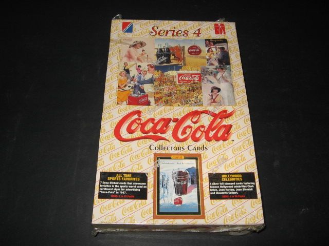 1995 Coca-Cola Collector Cards Series 4 Box