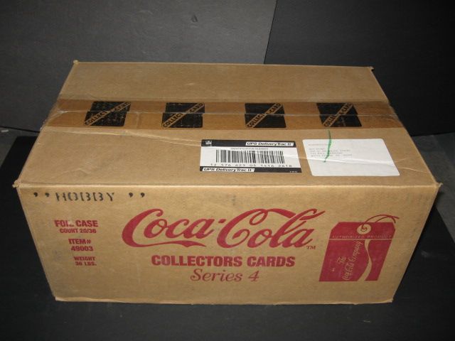 1995 Coca-Cola Collector Cards Series 4 Case (20 Box)