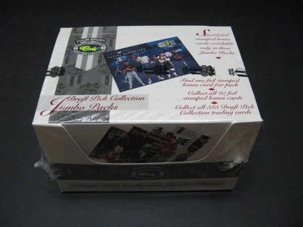 1992 Classic Four Sport Draft Pick Collection Jumbo Box – Baseball
