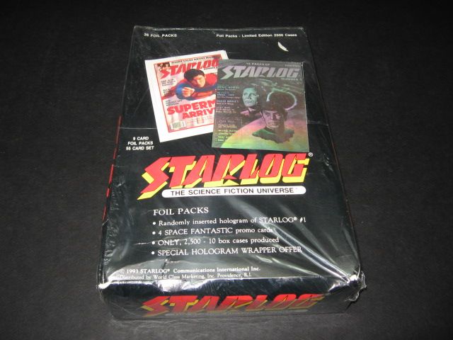 1993 WCM Starlog Science Fiction Universe Box