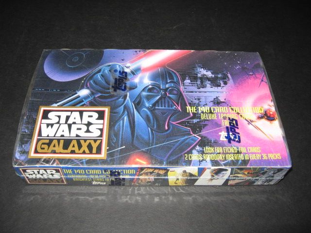 1993 Topps Star Wars Galaxy Series 1 Box