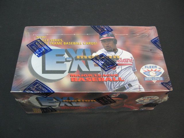 1996 Fleer Emotion E-XL Baseball Box (Retail)