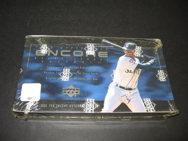 1999 Upper Deck Encore Baseball Box