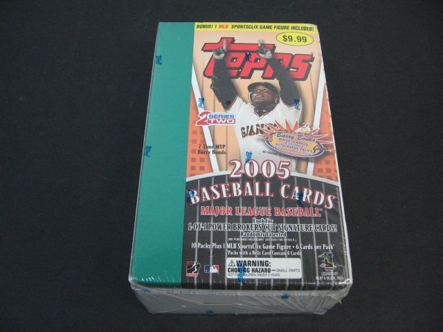 2005 Topps Baseball Series 2 Blister Box