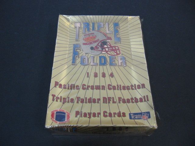 1994 Pacific Triple Folder Football Box