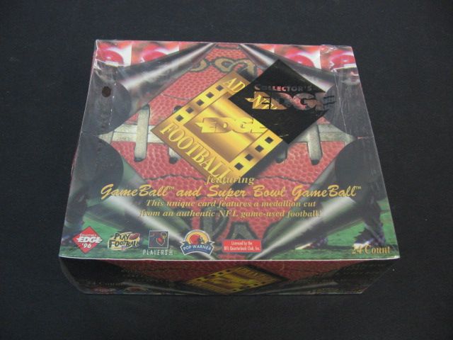 1996 Collector's Edge Advantage Football Box