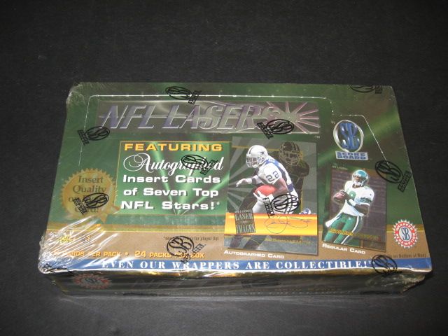 1996 Score Board NFL Lasers Football Box