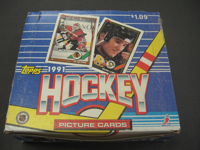 1991/92 Topps Hockey Cello Box