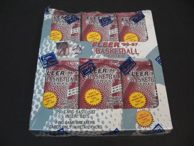 1996/97 Fleer Basketball Series 1 Box (Retail) (Magazine)