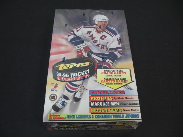 1995/96 Topps Hockey Series 1 Box (Canadian)