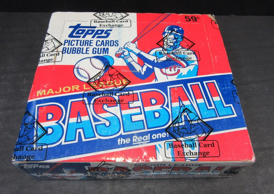 1985 Topps Baseball Unopened Cello Box (BBCE) (Non X-Out)