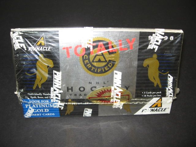 1997/98 Pinnacle Totally Certified Hockey Box