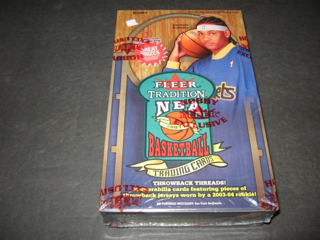 2003/04 Fleer Tradition Basketball Box (Hobby)