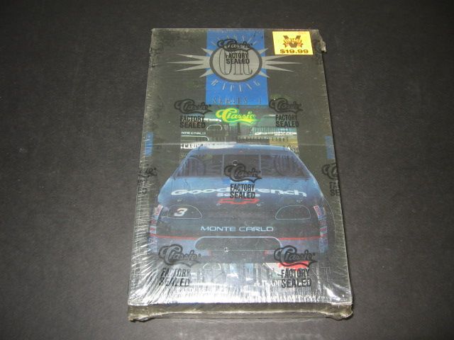 1996 Classic Series 1 Racing Race Cards Box