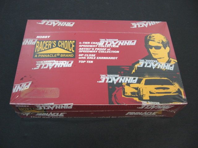 1996 Pinnacle Racers Choice Racing Race Cards Box (Hobby)