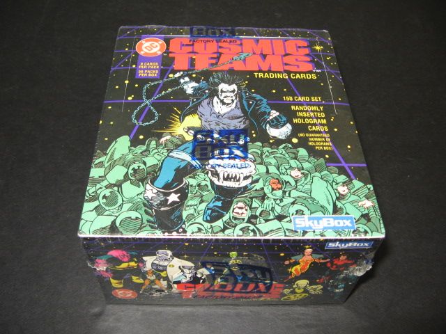1993 Skybox DC Cosmic Teams Box