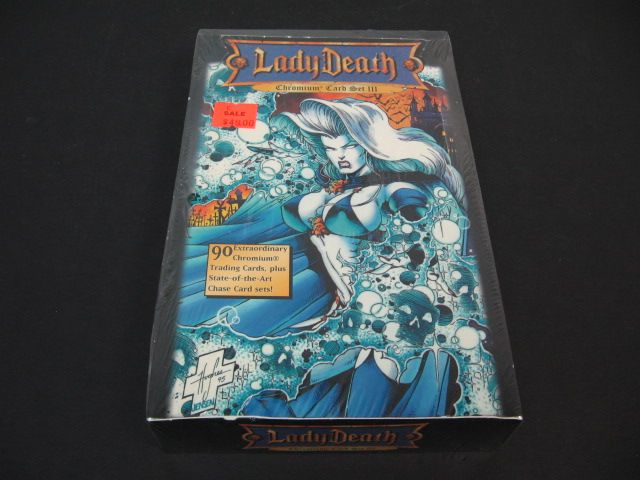 1995 Krome Productions Lady Death Chromium Series 3 Box