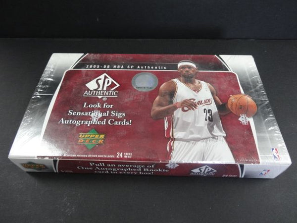 2005/06 Upper Deck SP Authentic Basketball Box (Hobby 2005/06 Upper Deck SP Authentic Basketball Box (Hobby