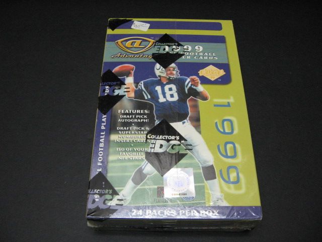 1999 Collectors Edge Advantage Football Box