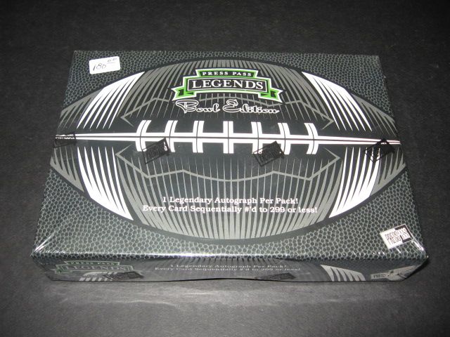 2008 Press Pass Football Legends Bowl Edition Box (Hobby)