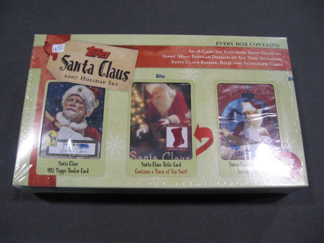 2007 Topps Santa Claus Holiday Factory Set