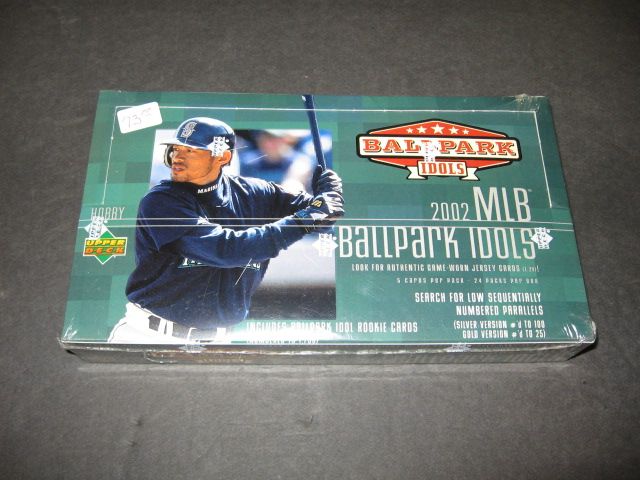 2002 Upper Deck Ballpark Idols Baseball Box (Hobby)