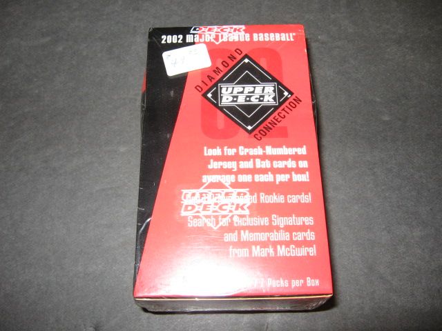 2002 Upper Deck Diamond Connection Baseball Mini Box (7/5)