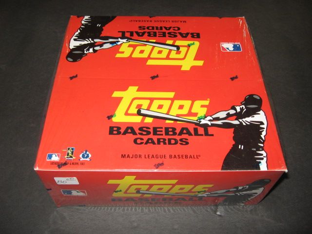 2007 Topps Baseball Series 1 Box (Rack/Hanger)