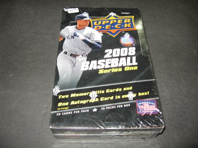 2008 Upper Deck Baseball Series 1 Box (Hobby)